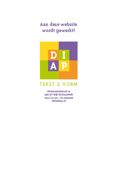 Aan deze Website word gewerkt